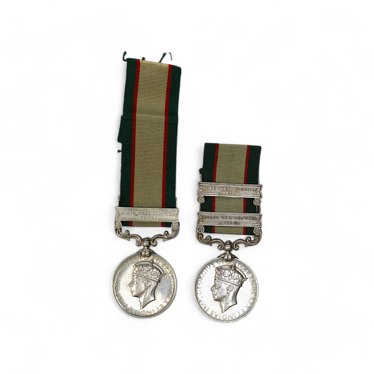 Two George VI India General Service Medals